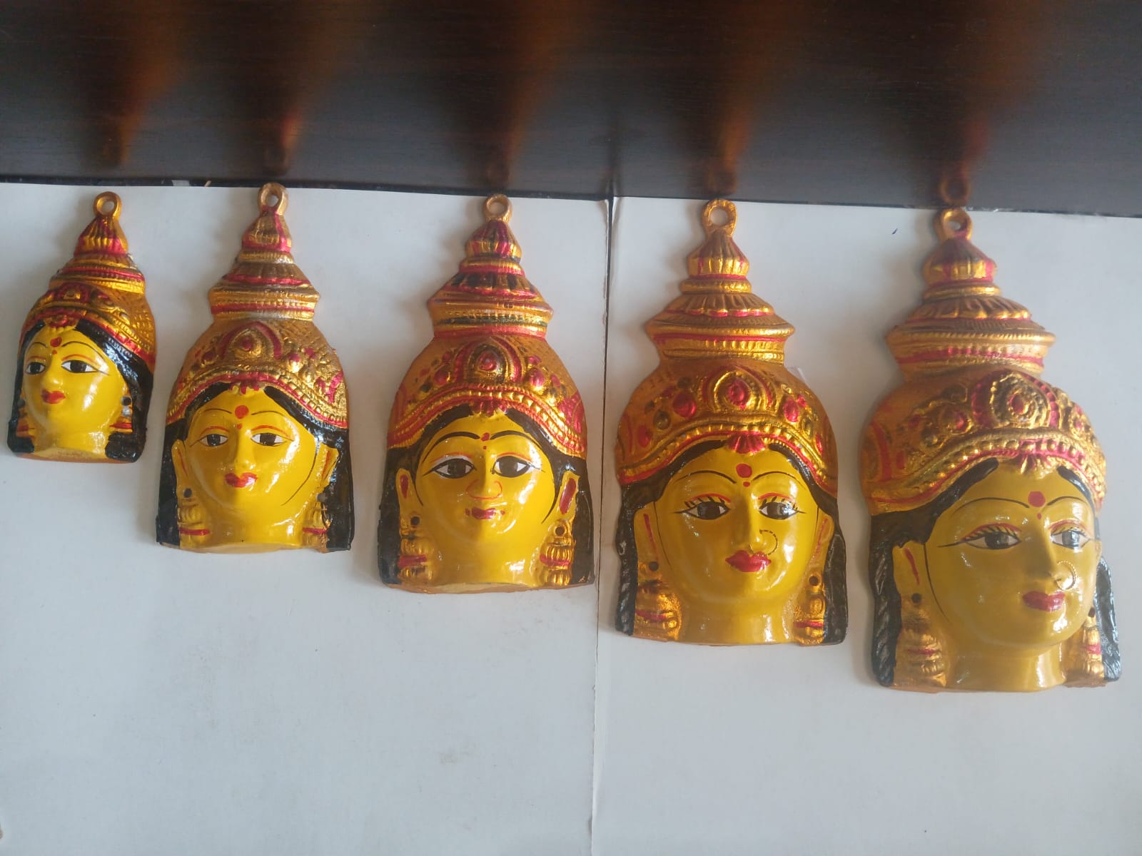 GOURI FACE, GANESH, NAVGRAH SET